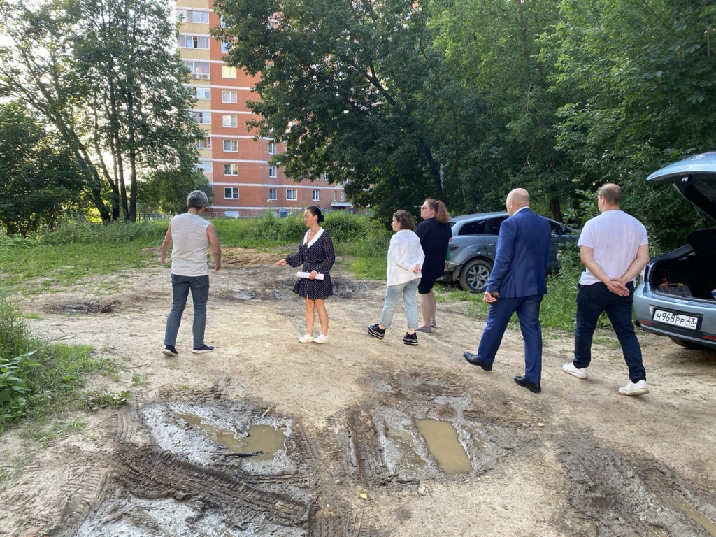 В Пушкинском округе обсуждают благоустройство улицы Бережок в Ивантеевке по запросу жителей