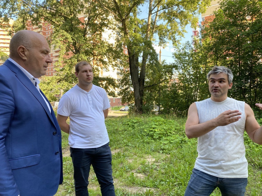 В Пушкинском округе обсуждают благоустройство улицы Бережок в Ивантеевке по запросу жителей